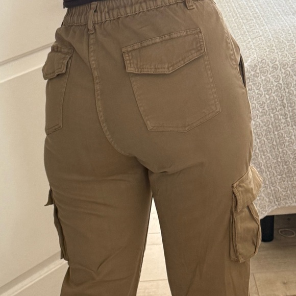 Tan Cargo Pants - Picture 2 of 6
